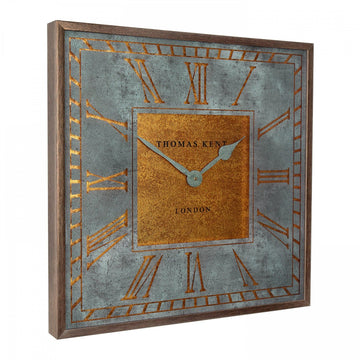 Thomas Kent Square Florentine Wall Clock | Taylors on the High Street